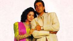 जब दीवानों की तरह Madhuri Dixit के पीछे फिरते थे Sanjay Dutt, कहते रहते थे- I Love You!