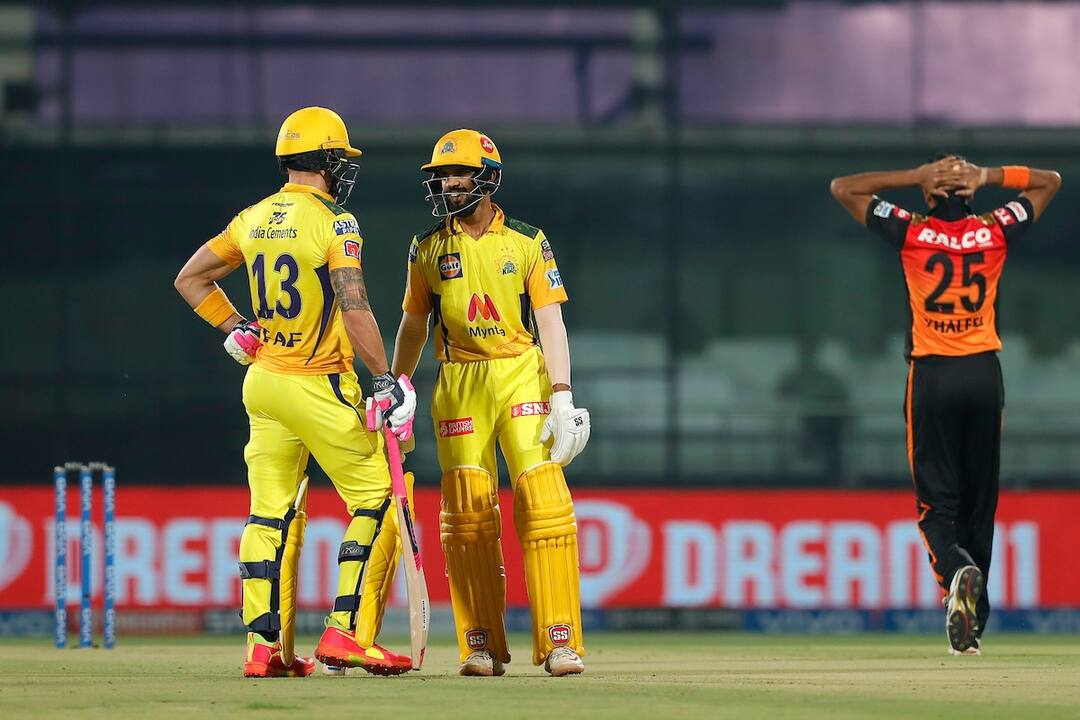 IPL 2021 CSK vs SRH :  Chennai Super Kings won by 7 wkt against Hyderabad CSK vs SRH: ચેન્નઈએ સનરાઈઝર્સ હૈદરાબાદને 7 વિકેટથી હરાવ્યું, ગાયકવાડ-ડૂપ્લેસિસની શાનદાર બેટિંગ