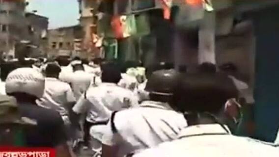 West Bengal Election 2021: ভোটের দিন TMC-BJP সংঘর্ষে উত্তপ্ত রাজবল্লভপাড়া