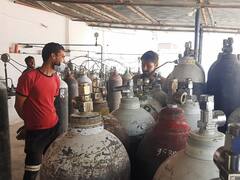 ABP Positive Story: भूख-प्यास की चिंता छोड़ ऑक्सीजन तैयार करने में जुटे गया के मजदूर, 21 घंटे कर रहे काम