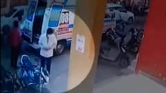 Surendranagar: 108ના કર્મચારીનું ફરજ દરમિયાન મોતની ઘટનાના CCTV આવ્યા સામે, જુઓ વીડિયો