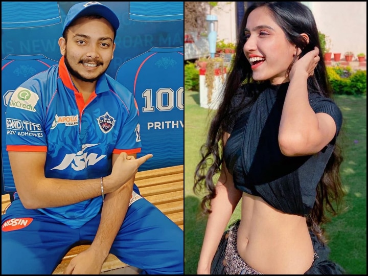 prithvi shaw girlfriend prachi singh