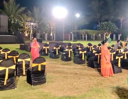 कोरोनाचा प्रादुर्भाव वाढत असतानाही काही लोक नियम पायदळी तुडविण्याचा प्रयत्न करत आहेत, याचं  उदाहरण पुन्हा एकदा पाहायला मिळालं.