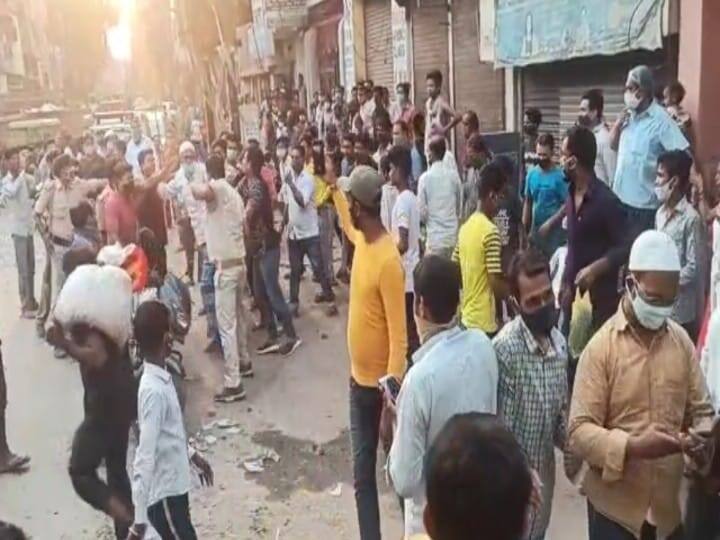 Patna: public beating policemen who were asking to wear mask, one injured ann पटना: मास्क के लिए टोकना पुलिस जवानों को पड़ा महंगा, लोगों ने की मारपीट, हवलदार घायल 
