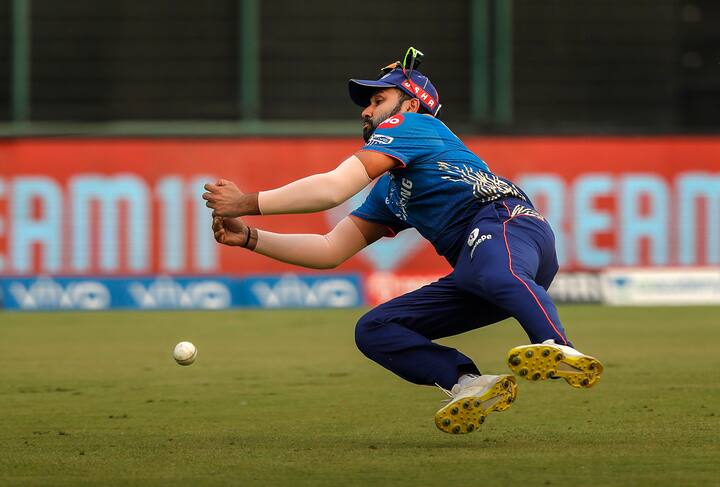 Most IPL Trophies - Rohit Sharma is the only cricketer with five IPL trophies under his belt. Rohit, who led MI to their 5th IPL trophy, was also a part of Deccan Chargers title win in the year 2009. (Photo: PTI)