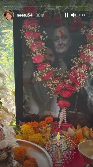Rishi Kapoor's First Death Anniversary: Neetu Singh Shares Glimpse From Online Puja Held In Actor's Memory