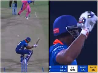 Watch: Kieron Pollard's Hilarious Reaction As Ball Races Towards Boundary After Hitting His Helmet