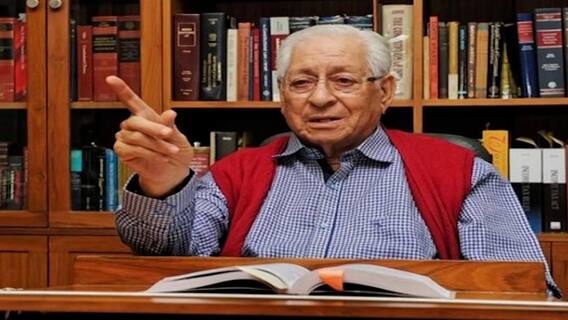 Soli Sorabjee Death : देशाचे माजी अटॉर्नी जनरल सोली सोराबजी यांचं कोरोनानं निधन