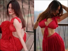 PICS: Sanjeeda Shaikh Sets Internet On Fire As She Flaunts Her Red Hot Look