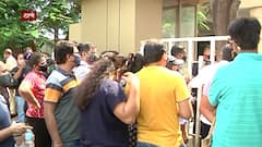 #Vaccination ठाण्यातील ग्लोबल कोविड सेंटरबाहेर लसीकरणासाठी गर्दी,अपॉईंटमेंट न मिळताही नागरिक पोहोचले