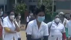 Ahmedabad:  સિવિલમાં આઉટ સોર્સિંગ નર્સિંગ સ્ટાફને કાયમી કરવા અને પગાર વધારાની માંગ