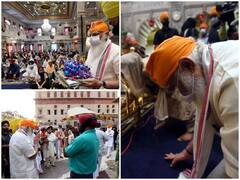 IN PICS| PM Modi Offers Prayers At Sis Ganj Gurudwara In Delhi On 400th Prakash Parab of Guru Teg Bahadur
