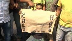 TMC supporters celebrate, say, East or West, Mamata Banerjee is the best