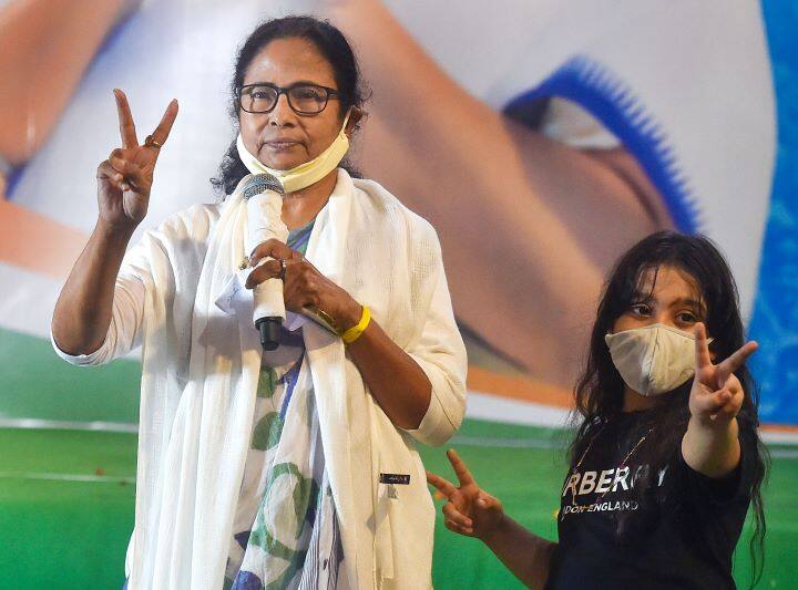 Mamata Banerjee rode the Bharatiya Janata Party challenge to take her Trinamool Congress to triumph for a third consecutive term in West Bengal. The cynosure of the elections, held over March and April as the second wave of the COVID-19 pandemic picked up the pace to finally ravage large parts of the country, was the high-stakes, acrimonious TMC-BJP contest in West Bengal that had dominated headlines, drawing room conversations and political discourse. It was a victory Mamata Banerjee had imprinted all over the Bengal with her party winning over 211 seats which were far above the winning mark of 147. But her own seat in Nandigram was in jeopardy. The tantalising has-she-won-has-she-not game played out for much of the day as votes were counted under strict Covid protocols. Finally, It was announced that Didi has lost! Banerjee conceded defeat to Adhikari, who proved to be a tough competitor and could well emerge one of the party's most powerful leaders. Now she is set to take over the the position of Chief Minister for the third term. (Image: PTI)