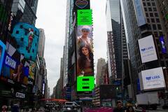 ਸੁਨਿਧੀ ਚੌਹਾਨ ਨੇ ਆਪਣੇ ਨਾਮ ਕੀਤਾ ਨਵਾਂ ਰਿਕਾਰਡ ਨਿਊਯਾਰਕ ਟਾਈਮਜ਼ ਸਕੁਐਅਰ 'ਤੇ ਸੁਨਿਧੀ ਤੇ ਸ਼ਾਲਮਾਲੀ ਦੀ ਤਸਵੀਰ