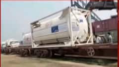 Corona Oxigen Cylinder : ফের দুর্গাপুর থেকে দিল্লি পাঠানো হল অক্সিজেন কন্টেইনার