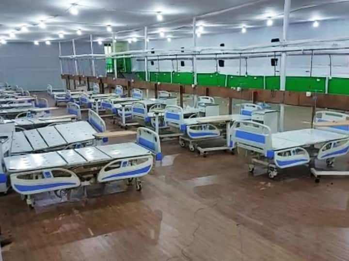 covid hospital started in patliputra indoor stadium with beds and oxygen facility in kankarbagh patna ann पटनाः कोरोना मरीजों के लिए इंडोर स्टेडियम में बना अस्पताल हुआ शुरू, ऑक्सीजन के साथ 110 बेड की सुविधा