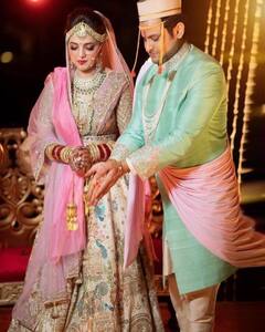 बेहद खूबसूरत था Sugandha Mishra की शादी का जोड़ा, ये था कलर कॉम्बिनेशन