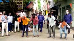 Police make Covid violators do sit-ups on street in Madhya Pradesh
