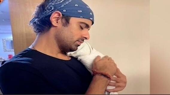 Mohit Malik shares a video after becoming a father