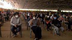 Delhi: Visuals from mega Covid-19 vaccination drive