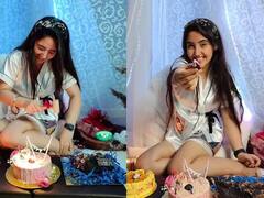 Yeh Rishta Kya Kehlata Hai फेम अशनूर कौर ने घर पर सेलिब्रेट बर्थडे, पैरेंट्स ने ऐसे खास बना दिया दिन