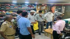 Jalgaon News : दुकानं बंद ठेवून छुप्या पद्धतीने मालाची विक्री ; तीन मजली शॉपिंग मॉल सील