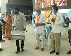 રાજ્યના આ શહેરમાં કોરોના મુક્ત થયેલા દર્દીઓને આઈસોલેશન સેન્ટરમાંથી આ રીતે અપાઈ વિદાય