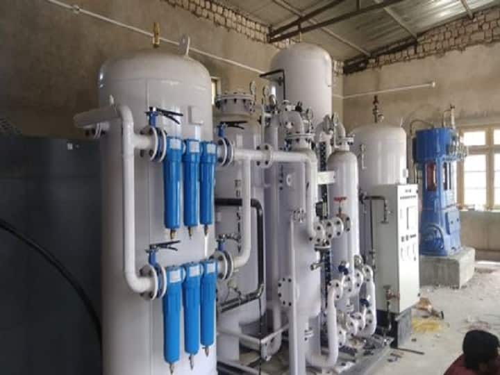 Oxygen plant from France inaugurated in Delhi's Sanjay Gandhi Hospital, will be able to fill 80 big cylinders in a day ANN दिल्ली के संजय गांधी अस्पताल में फ्रांस से आए ऑक्सीजन प्लांट का उद्घाटन हुआ, एक दिन में भर सकेंगे 80 बड़े सिलेंडर