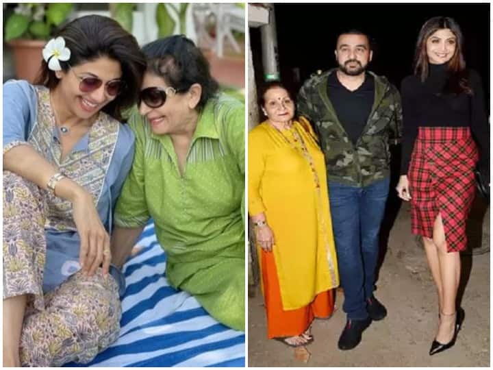 How is actress Shilpa Shetty’s relationship with her mother-in-law, see the special bonding of both of them in pictures
