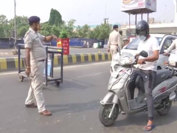 Bihar Lockdown: लॉकडाउन का पालन कराने के लिए प्रशासन सख्त, बेवजह घूमने वालों पर लग रहा जुर्माना