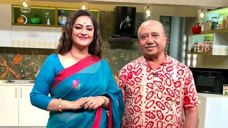 Actress Sudipa Basu did Rannaghar shooting with actor Shankar Ghoshal Rannaghar shoot: সুদীপার হাত ধরে ফের ছোটপর্দায় ফিরলেন শঙ্কর ঘোষাল