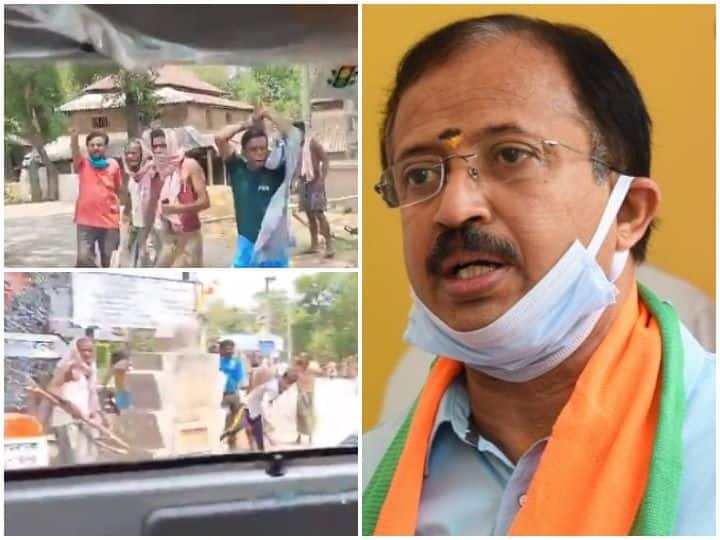 V Muraleedharan's Convoy Attacked In Bengal; Union Minster Alleges 'TMC Goons' Behind Attack V Muraleedharan's Convoy Attacked In Bengal; Union Minster Alleges 'TMC Goons' Behind Attack