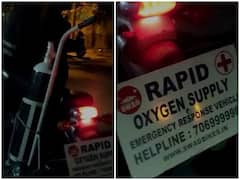 बाइक पर ऑक्सीजन सिलेंडर लादकर कुछ यूं जान बचा रहे हैं बेंगलुरु के अमित की स्वैग बाइक टीम