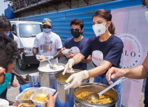 ਜੈਕਲੀਨ ਨੇ ਸੁਣਾਈ ਰੋਟੀ ਬੈਂਕ ਦੀ ਕਹਾਣੀ