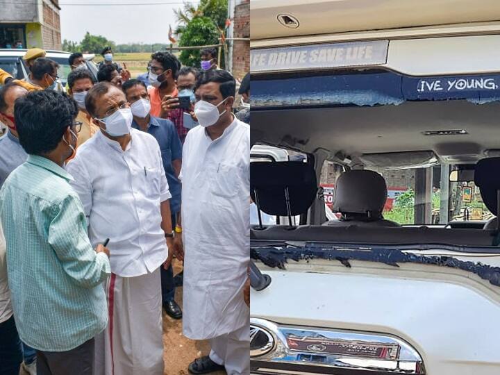 Union Minister V Muraleedharan convoy attacked  in West Mednipur eight people arrested and three policemen suspended बंगाल में केंद्रीय मंत्री मुरलीधरन के काफिले पर हमले के मामले में एक्शन, 8 गिफ्तार; 3 पुलिसकर्मी भी निलंबित