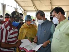 सीएम तीरथ सिंह रावत ने ऋषिकेश में निर्माणाधीन कोविड अस्पताल का किया निरीक्षण, बोले- जल्द पूरा हो कार्य 