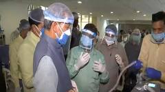 DRDO ने उत्तराखंड में तैयार किया एक कोरोना अस्पताल, सीएम तीरथ रावत ने लिया जाएजा