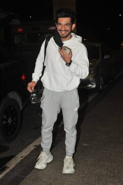 PHOTOS: Khatron Ke Khiladi 11 Contestants Rahul Vaidya, Arjun Bijlani, Shweta Tiwari, Nikki Tamboli & Others Clicked At Mumbai Airport As They Leave For Cape Town!