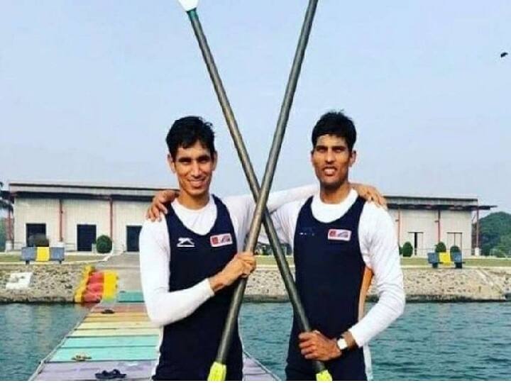 Indian rowing team of Arjun Lal and Arvind Singh qualified for Olympics अर्जुन लाल और अरविंद सिंह की भारतीय रोइंग टीम ने टोक्यो ओलंपिक के लिए किया क्वालीफाई 
