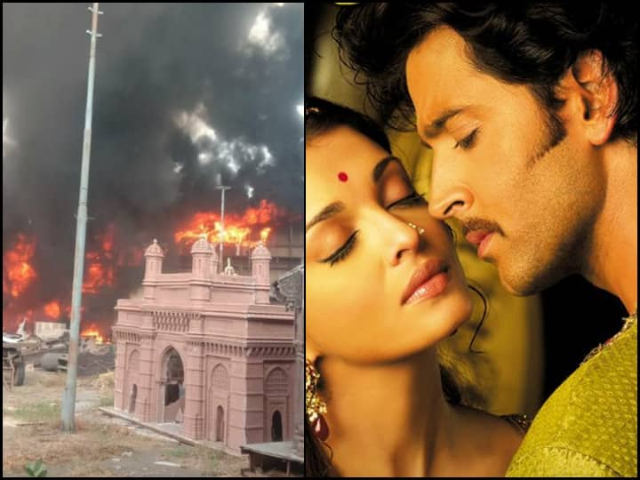 Hrithik Roshan-Aishwarya Rai's 'Jodhaa Akbar' Set Destroyed As Massive Breaks Out At ND Studio Hrithik Roshan-Aishwarya Rai's 'Jodhaa Akbar' Set Destroyed As Massive Fire Breaks Out At ND Studio