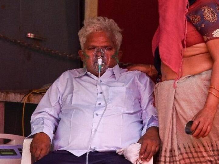 ஆக்சிஜன் உதவியுடன் இன்றைய நாளில் மீண்ட முதியவர்