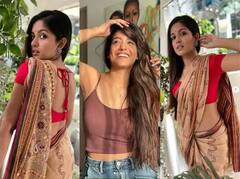 ਇੰਟਰਨੈਟ ਸੈਂਸੇਸ਼ਨ ਬਣਿਆ ਅਭਿਨੇਤਰੀ Ishita Dutta ਦਾ ਸਾੜੀ ਲੁੱਕ, ਫੈਨਸ ਬੋਲੇ ਇੰਡੀਅਨ ਬਿਊਟੀ