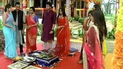 Kavya creates ruckus in Samar and Nandini's engagement ceremony