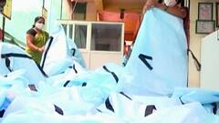 दप्तरं बनवणारे हात शिवतायत मृतदेहांच्या पिशव्या, औरंगाबादच्या व्यावसायिकांचं वेदनादायी वास्तव