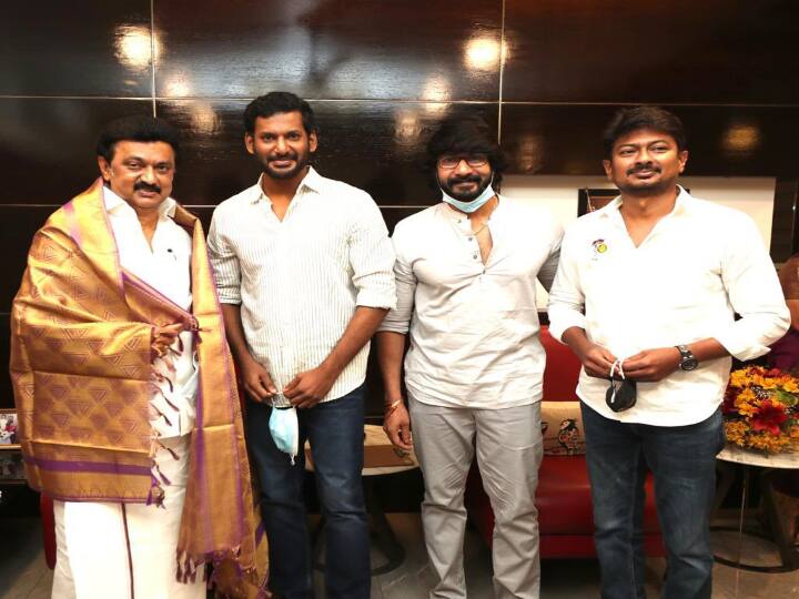 Tamil Actor Vishal Meet and Greeted Chief Minister MK Stalin Vishal Meet MK Stalin: நடிகர் விஷால் முதல்வரை நேரில் சந்தித்து வாழ்த்து கூறினார்