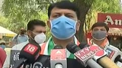 આરોગ્ય સેવામાં સરકાર નિષ્ફળ ગયાનો આરોપ લગાવી કોગ્રેસનું વિરોધ પ્રદર્શન