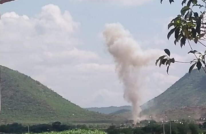 Andhra Pradesh Limestone Quarry explosion At least 10 people die Kadapa AP Kadapa Explosion: 10 Dead In Huge Blast At A Limestone Quarry In Andhra Pradesh's Kadapa