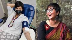 Swastika Mukherjee donated blood: 'কথা তো অনেক দিলেন, এবার একটু রক্ত দিন', বলছেন স্বস্তিকা