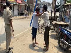 बिहार: सीतामढ़ी में पांच दुकानदार गिरफ्तार, बेवजह घूम रहे युवकों को पुलिस ने कराई उठक-बैठक 